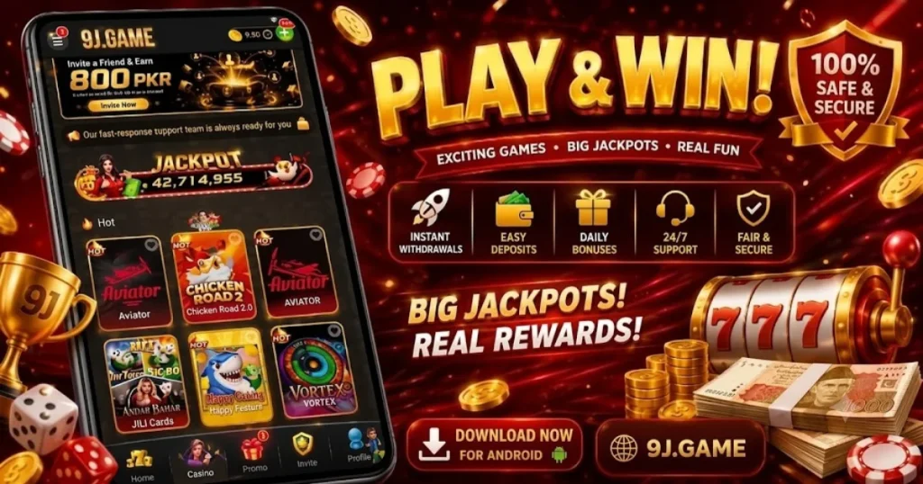 9J game Dashboard