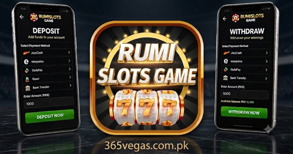 Rumi Slots Withdraw and Deposit