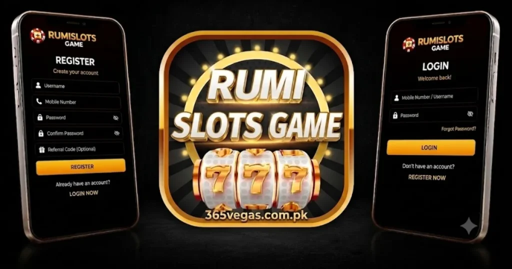 Rumi Slots Register and Login