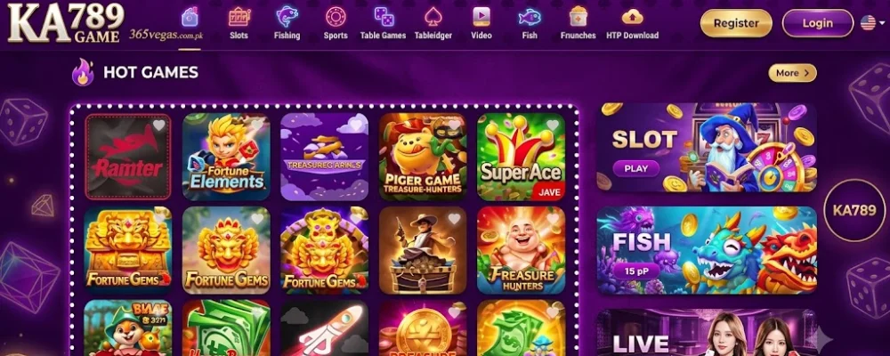 KA 789 Game Dashboard